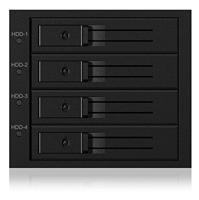 ICY BOX IB-564SSK, Backplane, 4x 3,5 SAS/SATA (I/II/III) HDD in 3x 5,25 Einschübe, Hot 3.5 inch HDD-inbouwframe - thumbnail