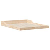 Bedframe Bruin 140 x 200 cm Massief grenenhout - thumbnail