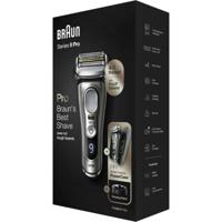 Braun Series 9 Pro 9425s Scheerapparaat met scheerblad Trimmer Metallic - thumbnail