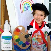 Scribbles • 3d textielverf glanzend 29,5ml wit - thumbnail