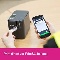 Brother PT-P950NW Thermo transfer 360 x 360DPI Zwart labelprinter - thumbnail