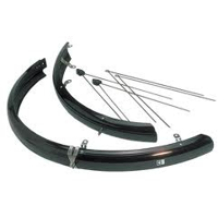 Eurofender Stel spatborden 26 inch 58 pvc zwart - thumbnail