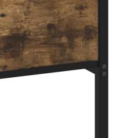 Bedframe zonder matras hout gerookt eikenkleurig 137x190 cm - thumbnail