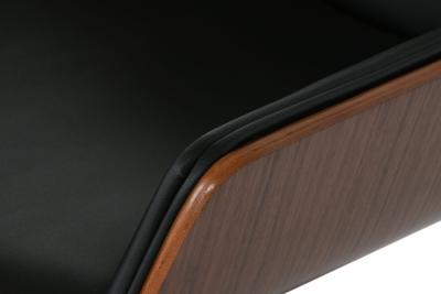 Bureaustoel Home ESPRIT Zwart - thumbnail