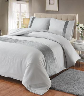 Fancy Embroidery Obi - Grijs Dekbedovertrek 1-persoons (140 x 200/220 cm + 1 kussensloop) Dekbedovertrek Fancy Embroidery Obi - Grijs Dekbedovertrek 1-persoons (140 x 200/220 cm + 1 kussensloop) Dekbedovertrek