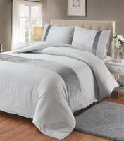 Fancy Embroidery Obi - Grijs Dekbedovertrek 1-persoons (140 x 200/220 cm + 1 kussensloop) Dekbedovertrek - thumbnail