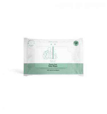 Naif Baby & kids plastic-free wipes 54 Stuks Naif Baby & kids plastic-free wipes 54 Stuks