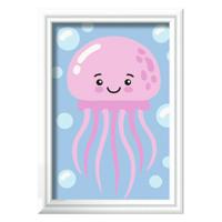 Ravensburger Creart schilderen op nummer - trendy frog - thumbnail