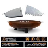 BonFeu - Vuurschaal BonBowl Plus 100 - Corten - thumbnail