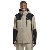 Jack wolfskin Jasper 2L Regenjas Heren Stone L - thumbnail