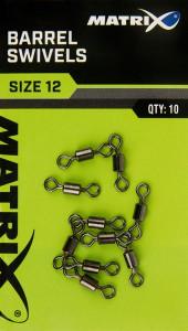 Matrix Barrel Swivels 10st. Size 12