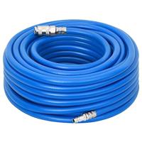 VidaXL Luchtslang 0,7&apos;&apos; 10 m pvc blauw - thumbnail