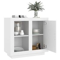 Dressoir 80x40x75 cm wit - thumbnail