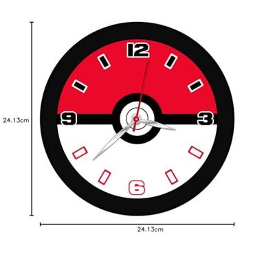 Pokemon Wandklok: Pokeball