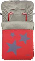 Gamberritos voetenzak Sterren 105 x 50 cm rood - thumbnail