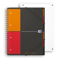 Oxford INTERNATIONAL organiserbook, 160 bladzijden, ft A4+, geruit 5 mm - thumbnail