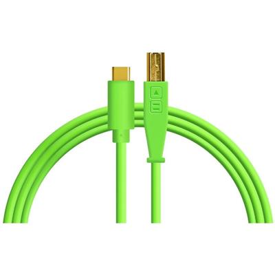 Dj TechTools Chroma Cable straight USB-C 1.5 m groen Dj TechTools Chroma Cable straight USB-C 1.5 m groen
