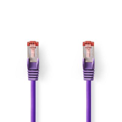 CAT6 S/FTP-Netwerkkabel | RJ45 Male - RJ45 Male | 7,5 m | Paars