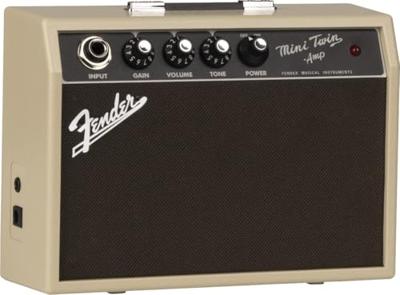 Fender Mini &apos;65 Twin Amp Blonde miniatuur versterker