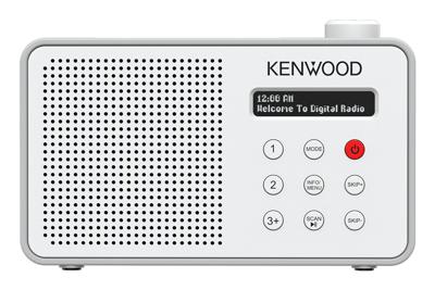 Kenwood CR-M25DAB-W Draagbare DAB+ Radio Wit