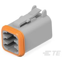 TE Connectivity DT06-6S Female behuizing (kabel) Inhoud: 1 stuk(s) Package - thumbnail