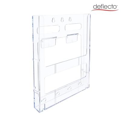Deflecto 772001 Folderhouder Transparant DIN A4 staand 1 stuk(s) (b x h x d) 228 x 285 x 50 mm Deflecto 772001 Folderhouder Transparant DIN A4 staand 1 stuk(s) (b x h x d) 228 x 285 x 50 mm