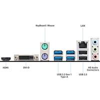 MSI a520m-a pro socket am4 moederbord (zwart/grijs, raid, gb-lan, sound, µatx) - thumbnail