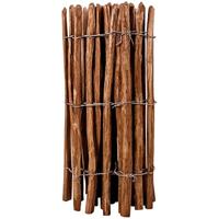 Hek 90x500 cm hazelaarhout - thumbnail