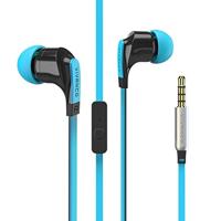 Vivanco In-Ear stereo headset met platte kabel - thumbnail