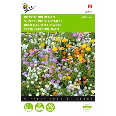 Zaden Rotstuinbloem Mengsel Buzzy - Buzzy Zaden Rotstuinbloem Mengsel Buzzy - Buzzy