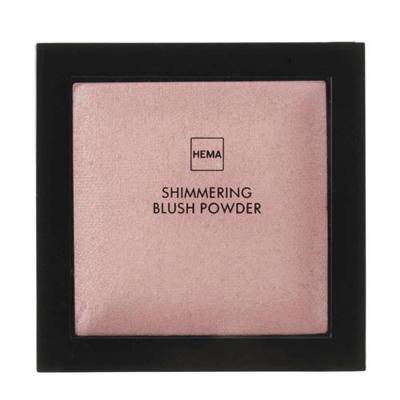HEMA Shimmering Blush Powder Heartbreaker Rouge (roze)