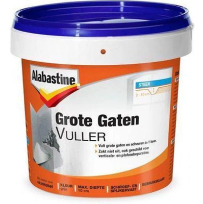 Grote gaten vuller 1l Alabastine - Alabastine