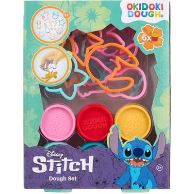 Canenco Stitch kleiset met cijfers - 6 kleipotjes - thumbnail