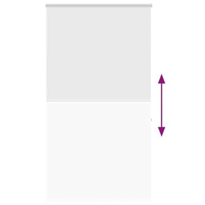 Doucherolgordijn met cassette 140x240 cm stofbreedte 136 cm