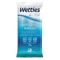 Wetties To Go Verfrissingsdoekjes - thumbnail