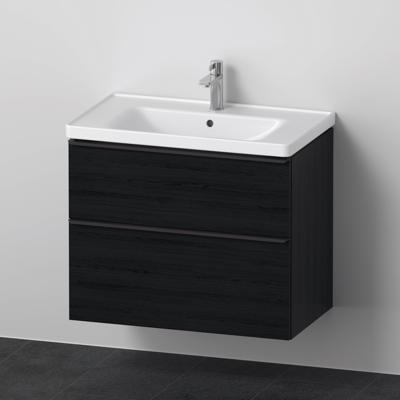 Badkamermeubelset Duravit D-Neo Wastafel Keramiek 80x48x62.5 cm Mat Eiken Zwart Duravit Badkamermeubelset Duravit D-Neo Wastafel Keramiek 80x48x62.5 cm Mat Eiken Zwart Duravit