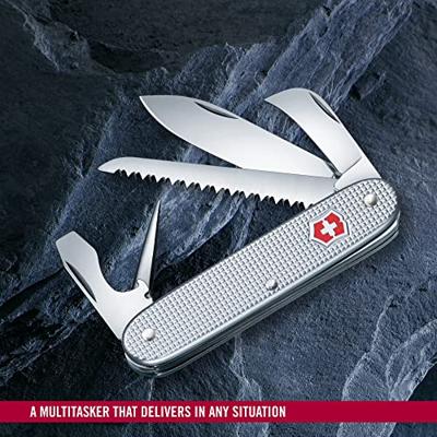 Victorinox Pionier 0.8150.26 Zwitsers zakmes Aantal functies 7 Zilver Victorinox Pionier 0.8150.26 Zwitsers zakmes Aantal functies 7 Zilver