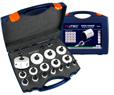 Rotec Gatzagenset "max" quick-change bim-co 19-delig