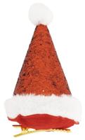 HEMA Haarclips kerstmuts (rood) - thumbnail