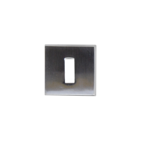 HDD Pro Sleutelplaatje Square 48 Mm Inox Look - thumbnail