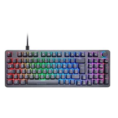 Gaming Keyboard Mars Gaming MKPROBES Zwart Qwerty Spaans