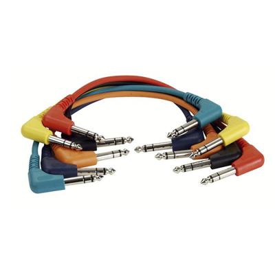 DAP FL42 - 6 coloured bal. patch 90° > 90° 90 cm, zwart