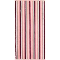 Cawö Cawo Shades Streifen Douchelaken 70x140 beere - thumbnail