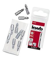 kwb 121022 Kruis-bit Aandrijving: 1/4 (6,3 mm) Uitvoering: Kruiskop Phillips PH 2 25 mm - thumbnail