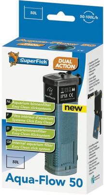 Superfish Aquaflow 50 Aquariumfilter 100 L/H - Compact & voor Helder Water