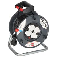 Brennenstuhl 1215056 Kabelhaspel 25.00 m Zwart Randaarde stekker - thumbnail