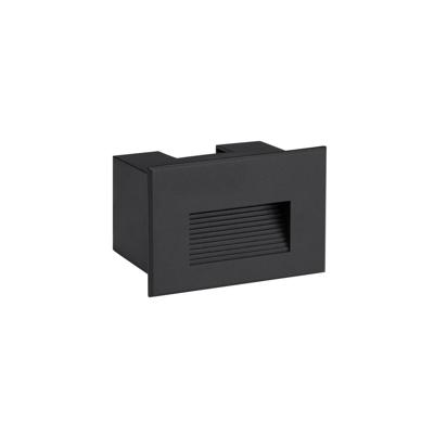 Lyora InbouwlampPolka 12cm zwart - 9030760