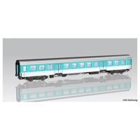 Piko H0 28007 H0 Halberstadter middenrijtuig mintgroen 1e/2e klas van de DB AG - thumbnail