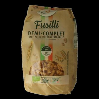 Primeal Fusilli halfvolkoren familie verpakking bio 1 Kilogram