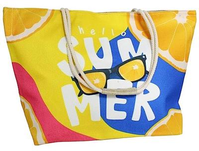 Zomer strandtas 15 x 34 x 59 cm - SUMMER